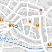 Sehenswertes und Markantes in der Innenstadt von Donaueschingen