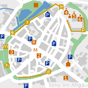 Sehenswürdigkeiten in der Innenstadt von Isny