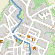 Sehenswertes und Markantes in der Innenstadt von Lichtenau in Badwen