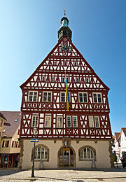 Backnang, Altes historisches Rathaus © World travel images #39978692