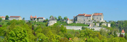 Burghausen, Burgpanorama