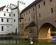 Amberg - markgräfliche Stadtbrille an der Vils