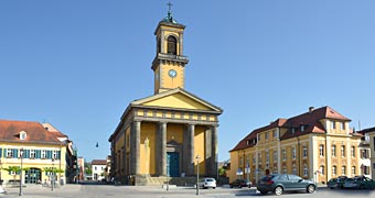 Herrieder Tor im Ansbacher Markgrafenbarock