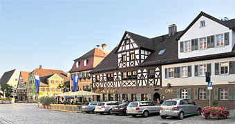 Feuchtwangen, mittelfränkisches Städtchen