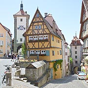Rothenburg ob der Tauber - am Plönlein