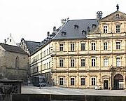 Bamberger Schloss hoch oben am Dom