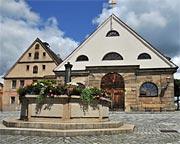 ehemaliges Kommunbrauhaus am Marktplastz von Creußen