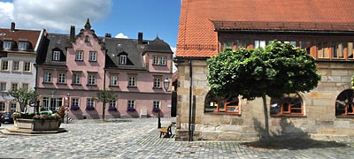 Markt im fränkischen Creussen