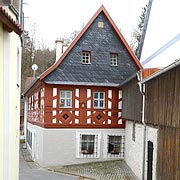 Fischmühle Elektrizitätswerk Kindereinrichtung - Denkmal in Hollfeld