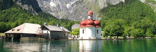 Königsee Wallfahrtskirche St. Bartholomä © RW-Design