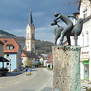 Der an der Wiesentbrücke mit der Ziege tanzt...