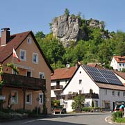 Ort und Ruine Streitberg am Wiesenttal