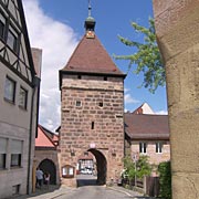 Brusela - das wichtige Stadttor von Cadolzburg