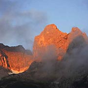 Zugspitze/ Höllental Alpenglühen © m.r. fotolia.com