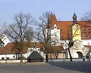 Ingolstadt am Schloss Ludwig des Bayern