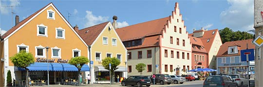 Stadtplatz von Neustadt an der Donau