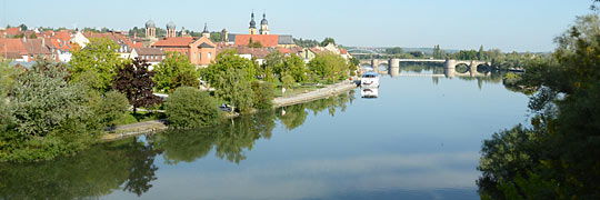 schönes Städtchen Kitzingen