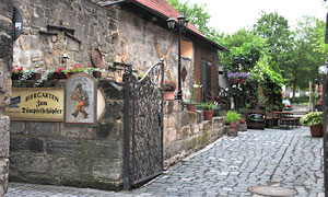 Biergarten in Lichtenfels