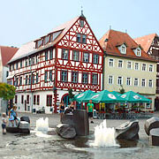 Karlstadt am Main, Marktplatz © Bernd H. Schuldes