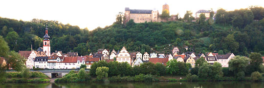 Rothenfels am Main, die kleinst Stadt Bayern