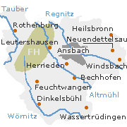 Ansbach Landkreis in Mittelfranken