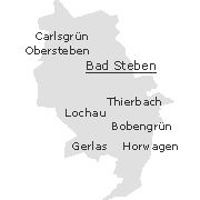 Bad Steben in Oberfranken, Ortsteile
