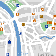 Sehenswertes und Markantes in der Innenstadt von Bad Töltz