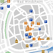 Sehenswertes und Markantes in der Innenstadt non Bad Windsheim