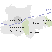 Kaufbeuren Innenstadtplan der Sehenswürdigkeitenn Bundesland Bayern