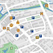 Sehenswertes und Markantes in der Innenstadt von Dorfen