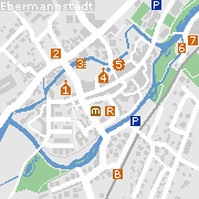 Sehenswertes und Markantes in der Altstadt von Ebermannstadt