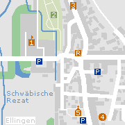 Sehenswertes und Markantes in der Innenstadt von Ellingen