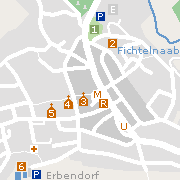 Sehenswertes und Markantes in der Innenstadt von Erbendorf