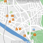 Sehenswertes und Markantes in der Innenstadt von Erlenbach a. Main