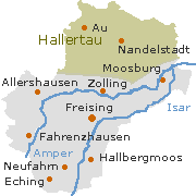Freising Kreis in Oberbeyern