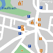 Sehenswertes und Markantes in der Innenstadt von Freyung