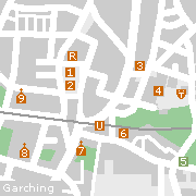 Sehenswertes und Markantes in der  Innenstadt von Garching