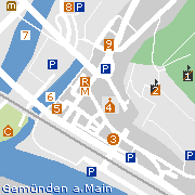 Sehenswertes und Markantes in der Innenstadt von Gemünden am Main