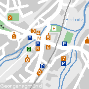 Sehenswertes und Markantes im Ortszentrum von Georgensgmünd