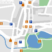 Sehenswertes und Markantes in der Innenstadt von Grafenau