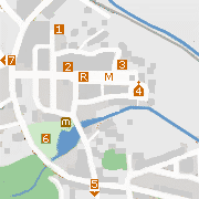 Markantes und Sehenswertes in der Innenstadt von Grafenwöhr in der Oberpfalz