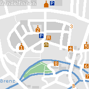 Sehenswertes und Markantes in der Innenstadt von Gundelfingen an der DonauLauingen