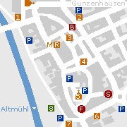 Sehenswertes und Markantes in der Innenstadt von Gunzenhausen