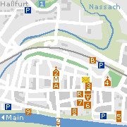 Sehenswertes und Markantes in der Innenstadt von Haßfurt