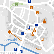 Sehenswertes und Markantes in der Innenstadt von Herrieden