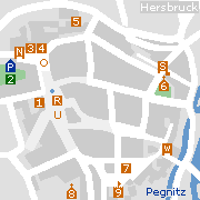 Markantes und Sehenswertes in der Innenstadt von Hersbruck