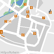 Sehenswertes und Markantes in der Innenstadt von Hilpoltstein