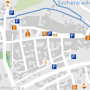 Sehenswertes und Markantes in der Innenstadt von Hirschau