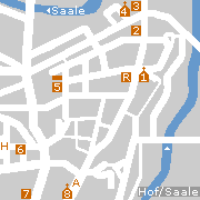 Sehenswertes und Markantes in der Innenstadt von Hof