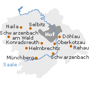Hof - bayrischer Vogtlandkreis